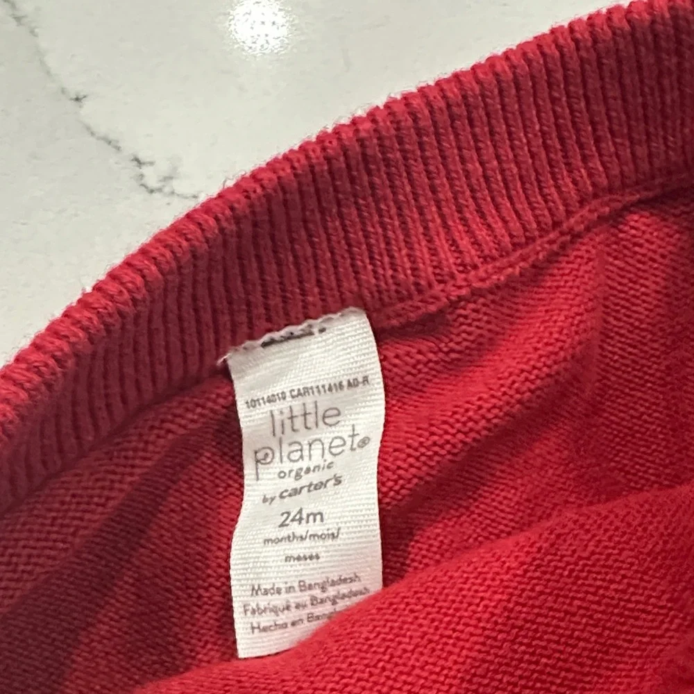 Red Knit Baby Bloomers
